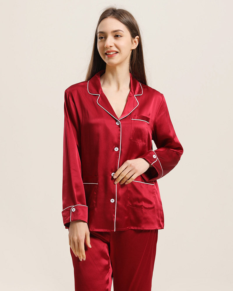 Classic Silk Pajamas For Women At Home – DAISYSILK