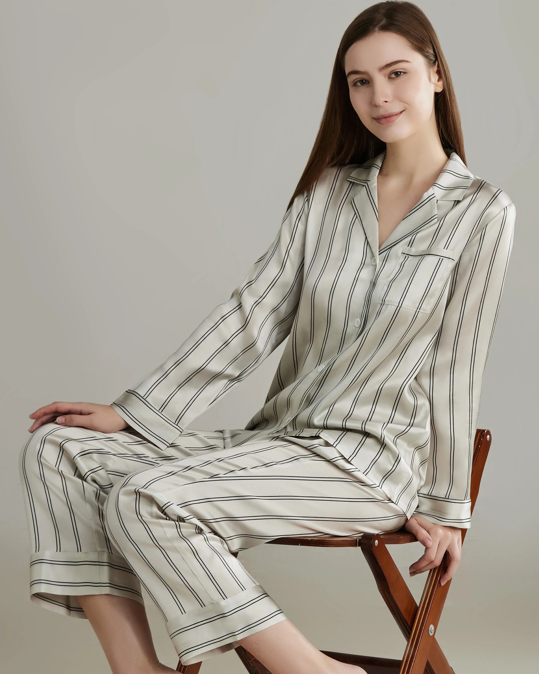 Classic striped pajamas hotsell