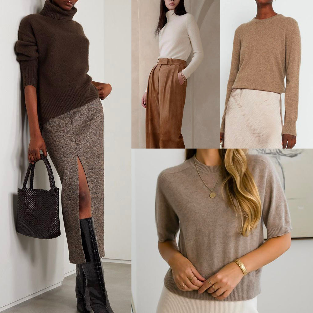 Pure Cashmere Camisole Design Sweater – DAISYSILK
