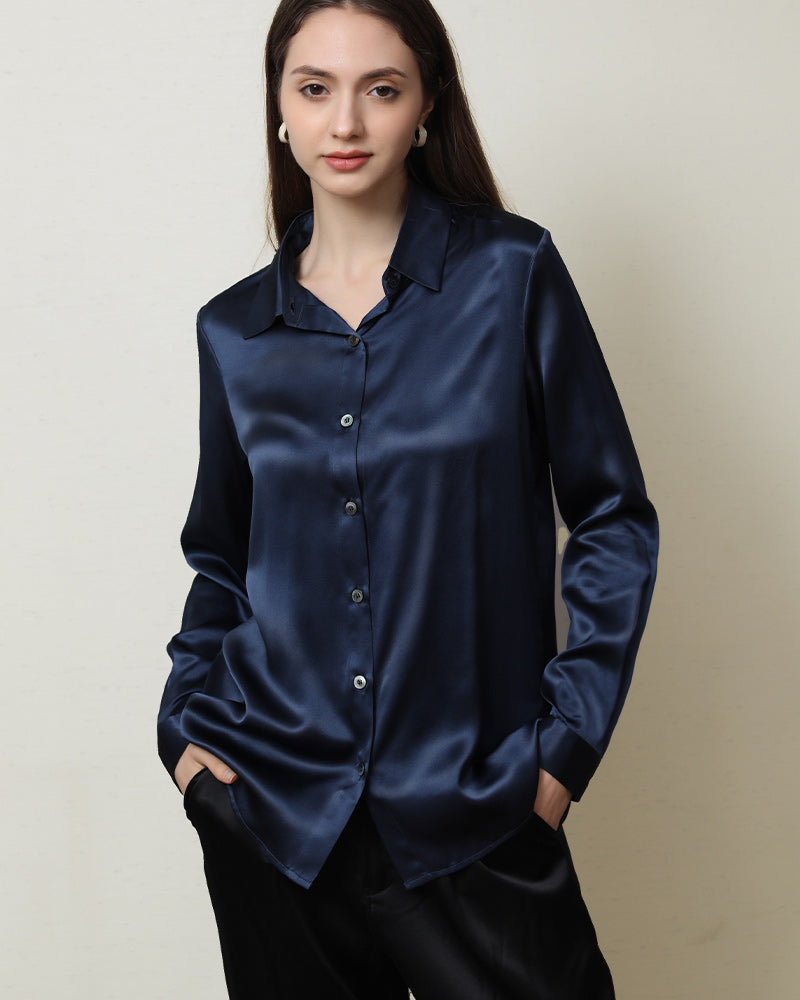 Women's Silk Shirts & Blouses – DAISYSILK