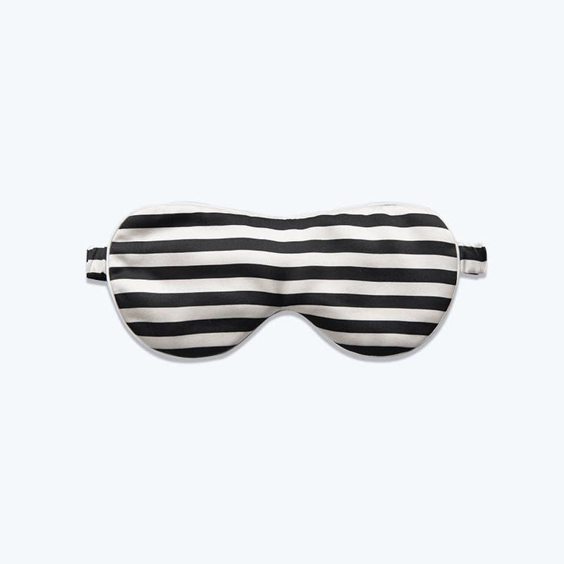 100% Pure Silk Eye Mask Stripe Pattern - Daisysilk
