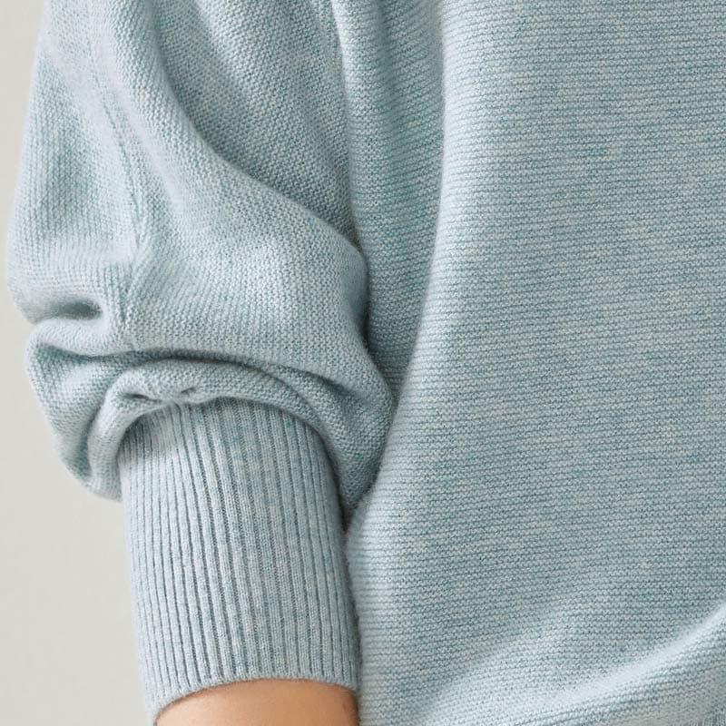 Sexy V-Neck Cashmere Sweater - Daisysilk