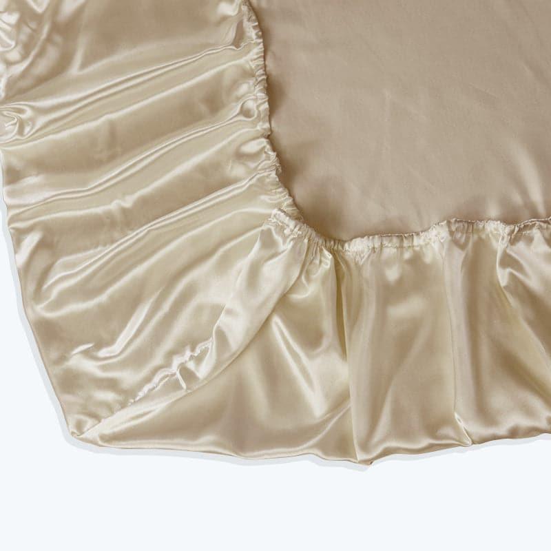 19 Momme Queen Silk Deep Fitted Bed Sheet - Daisysilk